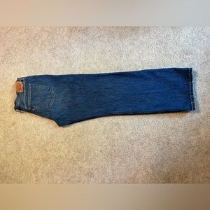 LEVIS Low Pro Straight Distressed 90’s Denim Jeans Size 31.